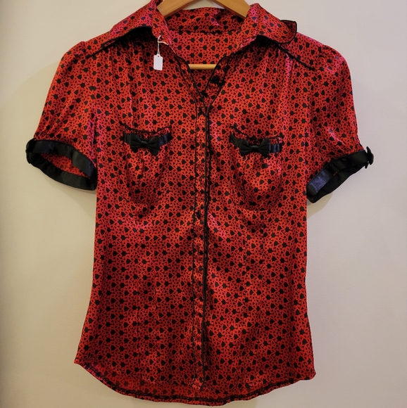 Vintage boudoir top - Picture 1 of 3